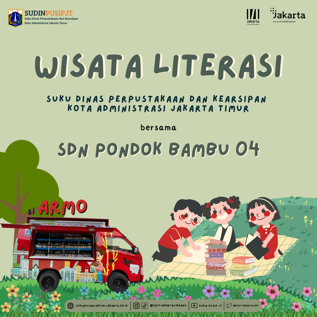 Wisata Literasi Bersama SDN Pondok Bambu 04